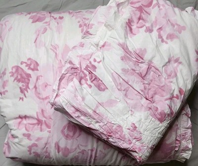 Pottery Barn Teen LoveShackFancy Garden Damask Smocked Quilt & Standard Sham-image