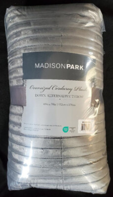 Madison Park Corduroy Down Alternative Throw Oeko-Tex Standard-image