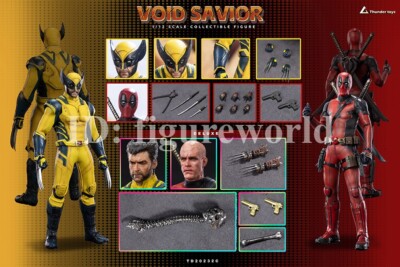 Pre-order Thunder Toy TD20232C 1/12 Deadpool & Wolverine Action Figure Model Toy-image