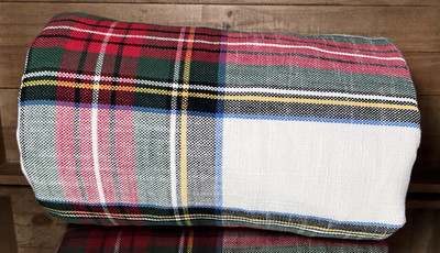 Pottery Barn Stewart Plaid Duvet Cover  Ivory · King/Cal. King  -image