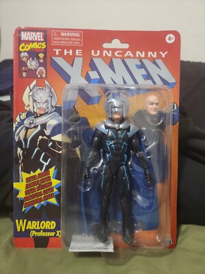 Hasbro Marvel Legends X-Men Warlord Walmart Exclusive Professor X Figure Retro-image