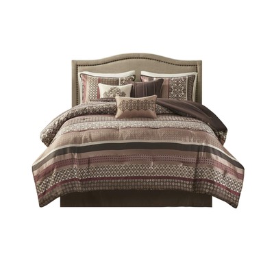Princeton Cozy Comforter Set - Luxurious Jaquard Traditional Damask Design, A...-image