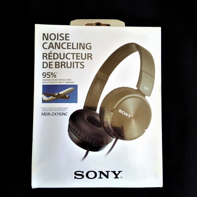 Sony Headphones MDR-ZX110NC - Unopened Original Sealed Box - Best Buy - BLACK-image