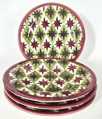 Pottery Barn Allegra Salad Plates 8.5