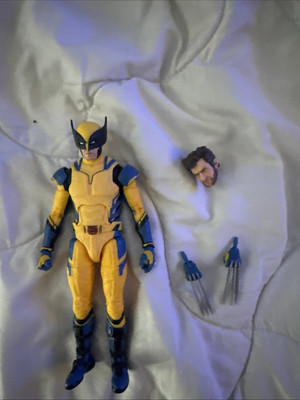 Marvel Legends Series Deadpool & Wolverine 6” Wolverine Figure Loose Minty Figur-image