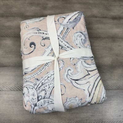 Pottery Barn Mallorie Reversible Organic Duvet Cover King/Cal. King Warm Multi-image