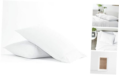 Ultra Soft Pillow Covers King Size (2 Piece) - Luxurious Pillow Cases 40x20 - -image