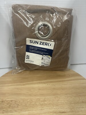 Sun zero Brown curtain 40x95-image