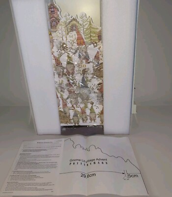Pottery Barn Light Up Gnome Advent Calendar-image