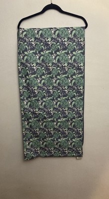 Pottery Barn Turtle Table Runner Ocean Beach Cotton Decor Blue-image