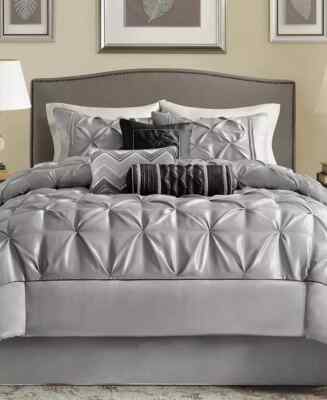 Madison Park Laurel 7-Pc. California King C Grey California King-image