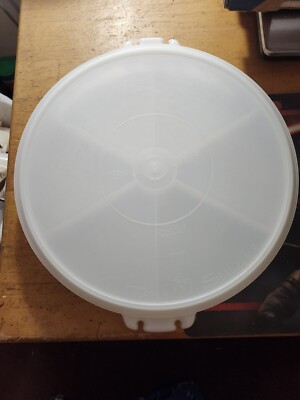 Vintage Tupperware Divided Condiment/Dip Tray #224-9. 12
