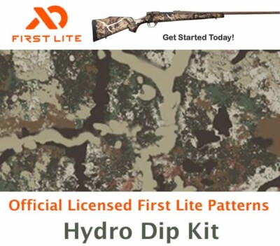 Hydro Dip  Hydrographic Film Dip Kit First Lite Specter Camouflage XL SIZE-image