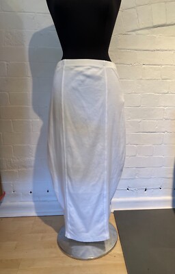 Rundholz Dip white cotton skirt L-image