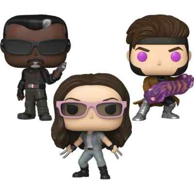 Deadpool & Wolverine Wave 3 Funko Pop! Vinyl Case of 3 (Blade - Gambit - X23)-image