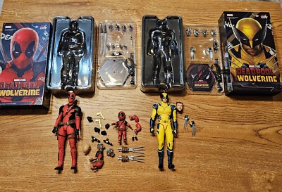ZD Toys Deadpool Wolverine Lot Extras-image