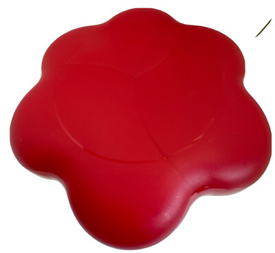 Tupperware 4624A-1 Chip And Dip Container New Red Pink-image