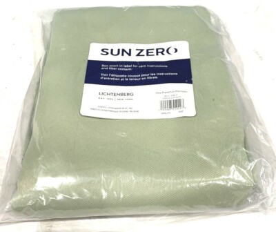 Sun Zero Lichtenberg One Panel 40 in x 84 in Curtain Panel GRN-PT 029927517491 -image
