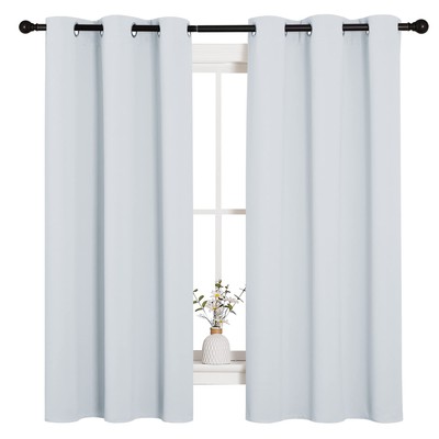 NICETOWN Window Treatment Thermal Insulated Grommet Room Darkening Curtains-image