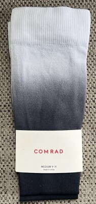 NWT Comrad Compression Socks Dip Dye Ombre Medium Unisex Men 4-10 Women 6-12-image