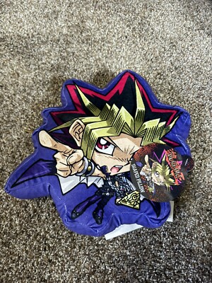 YUGIOH Yami Yugi Shaped Pillow Plush NEW Official Licenced Surreal-image