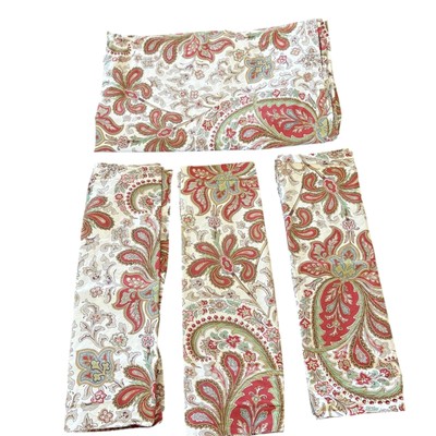 Pottery Barn Organic Cotton Charlie King Duvet Cover & 3 Standard Shams-image