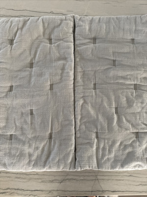 2 Pottery Barn Larkspur King Shams 2832307 Gray-image