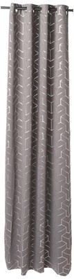 Blackout Curtains for Bedroom, Foil Printed T-Shaped Energy Saving Thermal In...-image