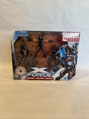 Hasbro Marvel Universe X-force Deadpool Wolverine Warpath 3.75” Action Figure -image