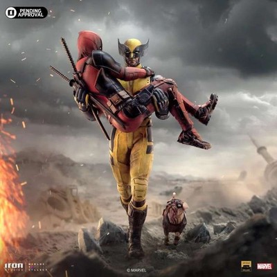 Deadpool & Wolverine Deluxe Statue Iron Studios-image