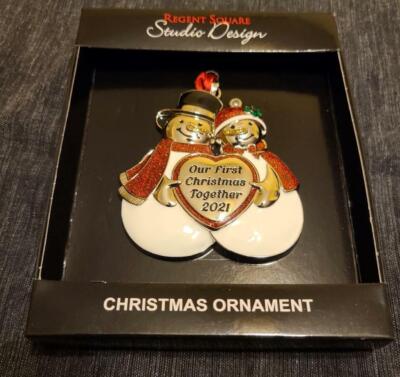 Regent Square Studio Design-Our 1st Christmas Together 2021 Ornament NEW-image