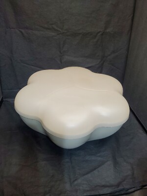  Tupperware Chip N Dip Large Container Bowl with Lid {PRE-OWNED}-image