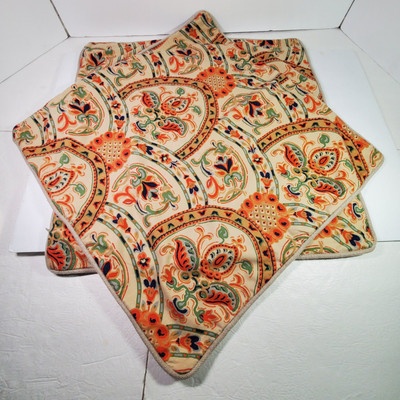 Lot Of 2 POTTERY BARN Pillow Covers Harland Pattern 24