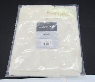 Madison Park Irina Sheer Embroidered Curtains, 1-Panel Pack, 38 x 46