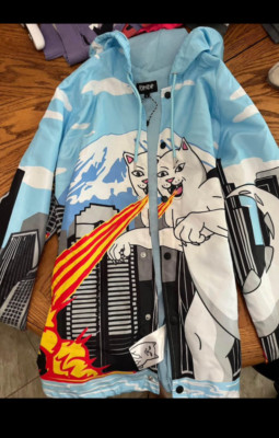 Rip and Dip Raincoat Large-image