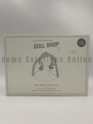 Pottery Barn Kids Baby Doll Shop Toy Activity Gym ONLY 14.75