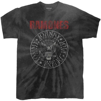 Ramones Presidential Seal Dip Dye T Shirt-image