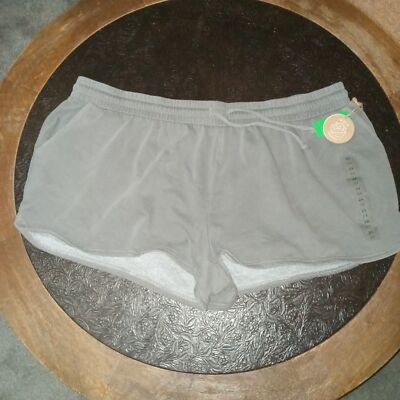 DIP Womens Sleep Shorts 2X Cotton & Recycled Polyester Sweatshirt Material NWT-image