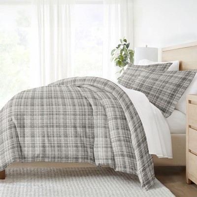 Twin Duvet Cover for Twin (Gray) - Experience Hotel-Like Comfort with Unparal...-image