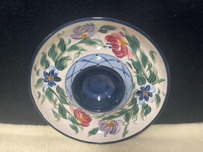 1995 Gail Pittman/vintage/large Chip & Dip/ Annabella pattern/nice Condition -image