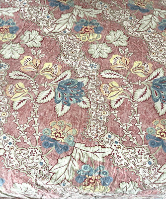 Pottery Barn Palampore Jacobean Large Floral KING Duvet Cover-image