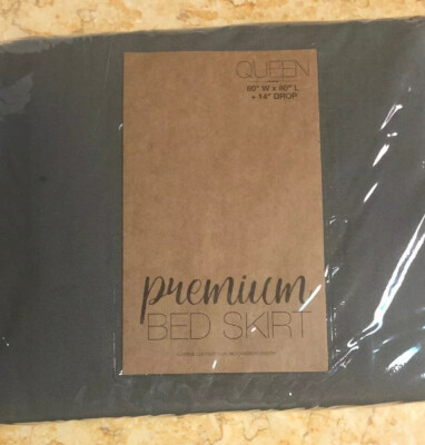 ienjoy Home Collection Pleated Bed Skirt - Choose Size/Color-image