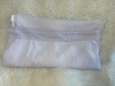 pottery barn Fairy Light Up Sheer Curtain- 52x84 - Purple/ Lilac Ombré-image