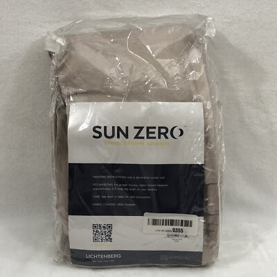 Lichtenburg Sun Zero Blackout Rod Pocket Curtain 100