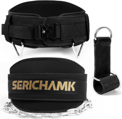 Weighted Dip Belt for Weight Lifting With Chain 46