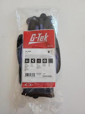 PIP G-Tek 16-939 PolyKor Nitrile Dipped Gloves Size L/9-image