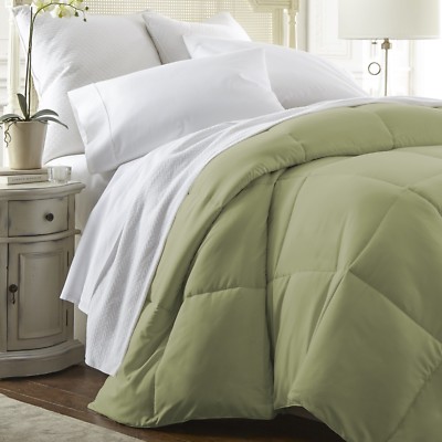 Kaycie Gray Basics Hotel Quality Down Alternative Comforter - Assorted Colors-image