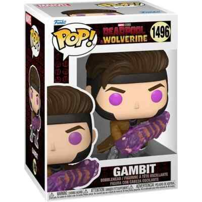 Deadpool & Wolverine Gambit Funko Pop! Vinyl Figure #1496 W/Protector IN STOCK-image