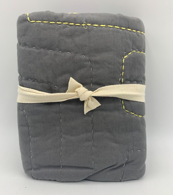 Pottery Barn Kids Batman City Scape Sham Gray Euro #H627-image