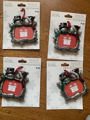 Studio Decor 2017 Christmas Ornament Frames Batch of 4-image